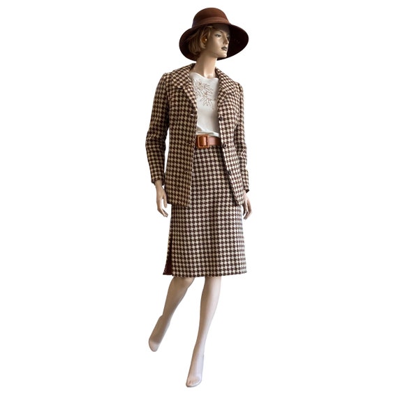 70’s Checkered Wool Set