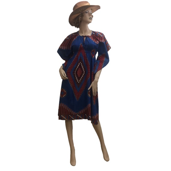 70’s Geometric Print Tunic