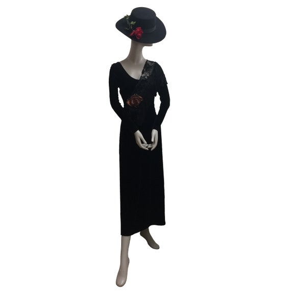 80’s Stretchy Velvet Dress