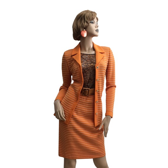 80’s Striped St. John’s Two-Piece Knit Set