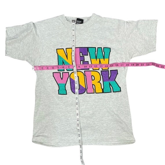 Vintage 1993 Single Stitch New York T-shirt Made … - image 3