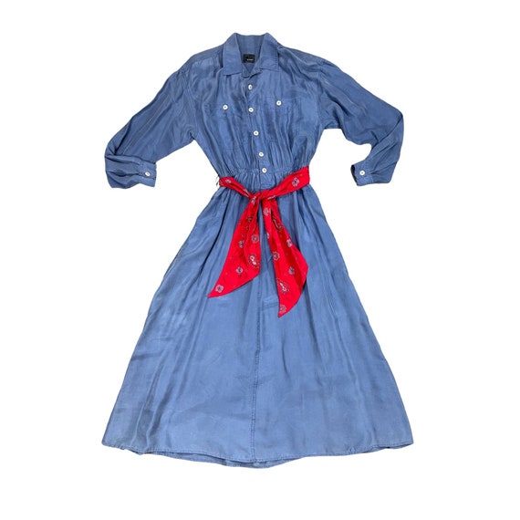 Vintage Liz Claiborne Lizwear 100% Silk Dress Size M - Etsy