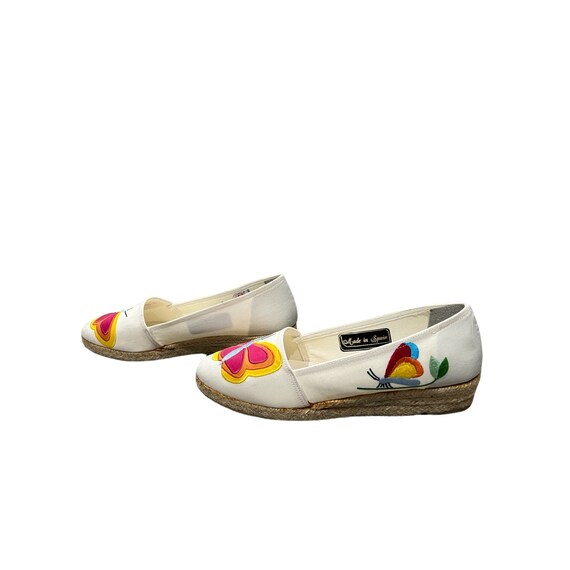 Vintage Paradox by Zalo Butterfly Espadrilles Siz… - image 2