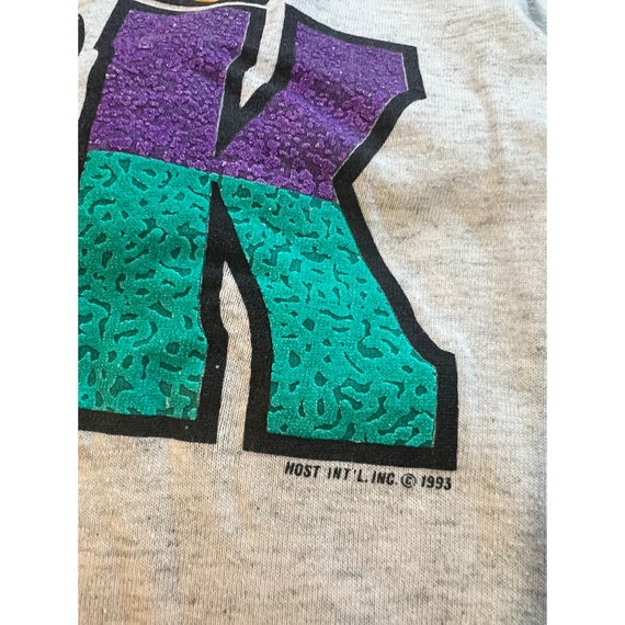 Vintage 1993 Single Stitch New York T-shirt Made … - image 4