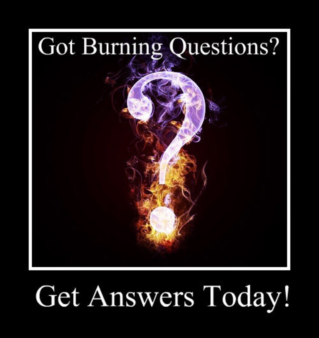 Got Burning Questions? Need Answers Fast? Same Day Psychic Reading - Etsy