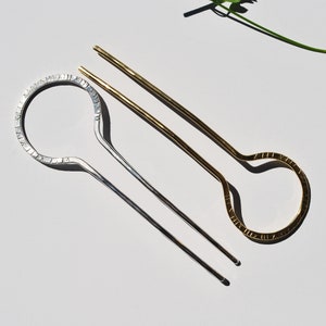 XIII Brass Hair Pin