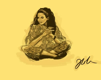 Lisa Bonet Etsy