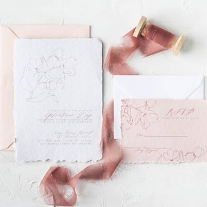 Wedding Invitation Template, Printable Download, Invite, RSVP & Details Printable, Blush Wedding Invitation, Floral Wedding Invite