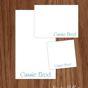 Notepad Stationery Set | Mixed Size Memo Pad Set | Personal Stationery for Mom, Wife, Friend, Coworker, Grandma