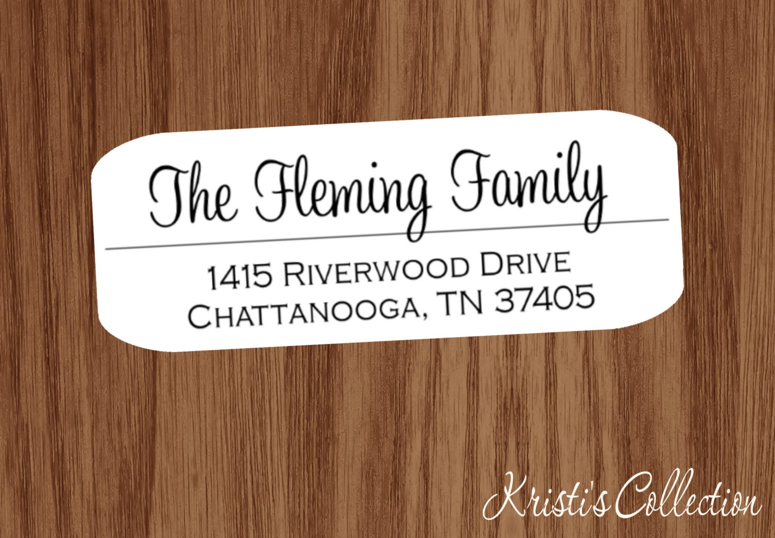 Family Return Address Labels Stickers Custom Personalized Etsy