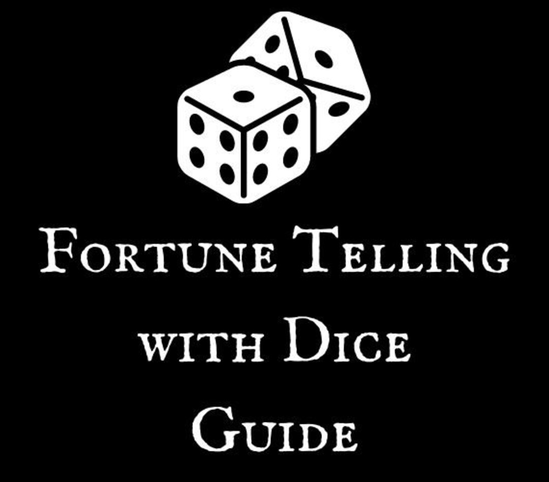 Dice Divination Guide How to Tell the Future With Dice Book of Shadows