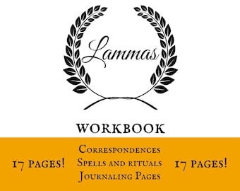 Lammas Workbook and Correspondence List for Book of Shadows