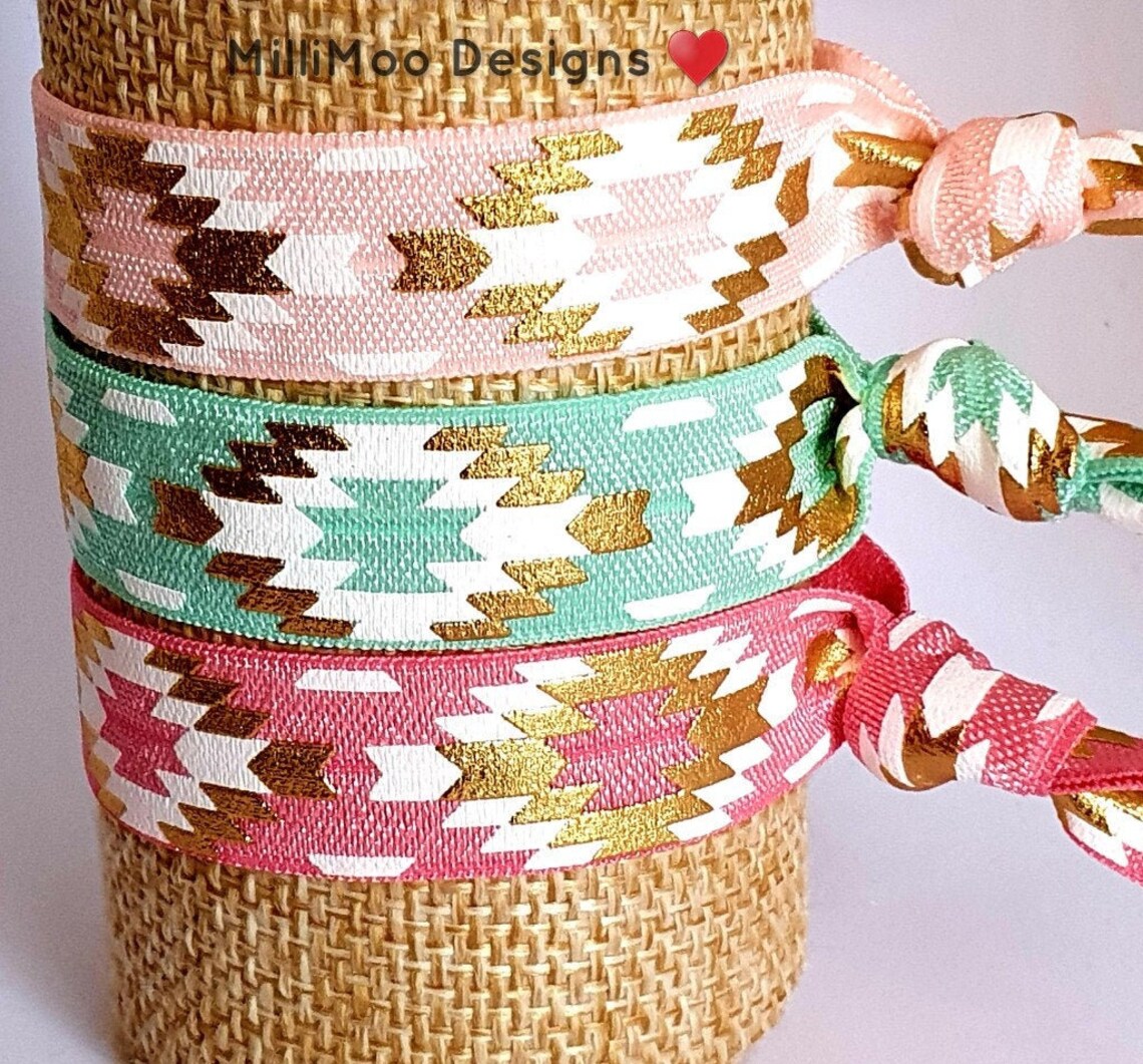 Ladies/Girls Hair Band/Wrist Band Elastic Hair Band Etsy