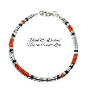 Mens Gift, Mens Gemstone Bracelets, Mens Red Jasper Bracelet, Mens Bracelet, Black Onyx Bracelet, Hematite Bracelet, Bracelet Stack, Steel