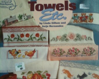 Cross Stitch Towels Etc. Instruction Booklet