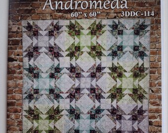 Andromeda Quilt/Sewing Pattern to Make a 60"x60" Quilt