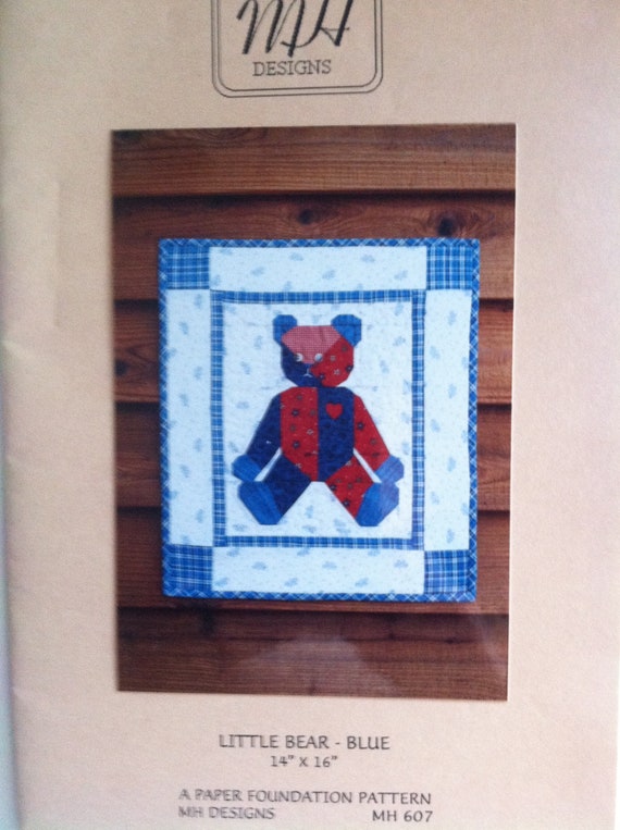 Little Bear Pieced Quilt Pattern Little Bear Pieced Quilt Pattern