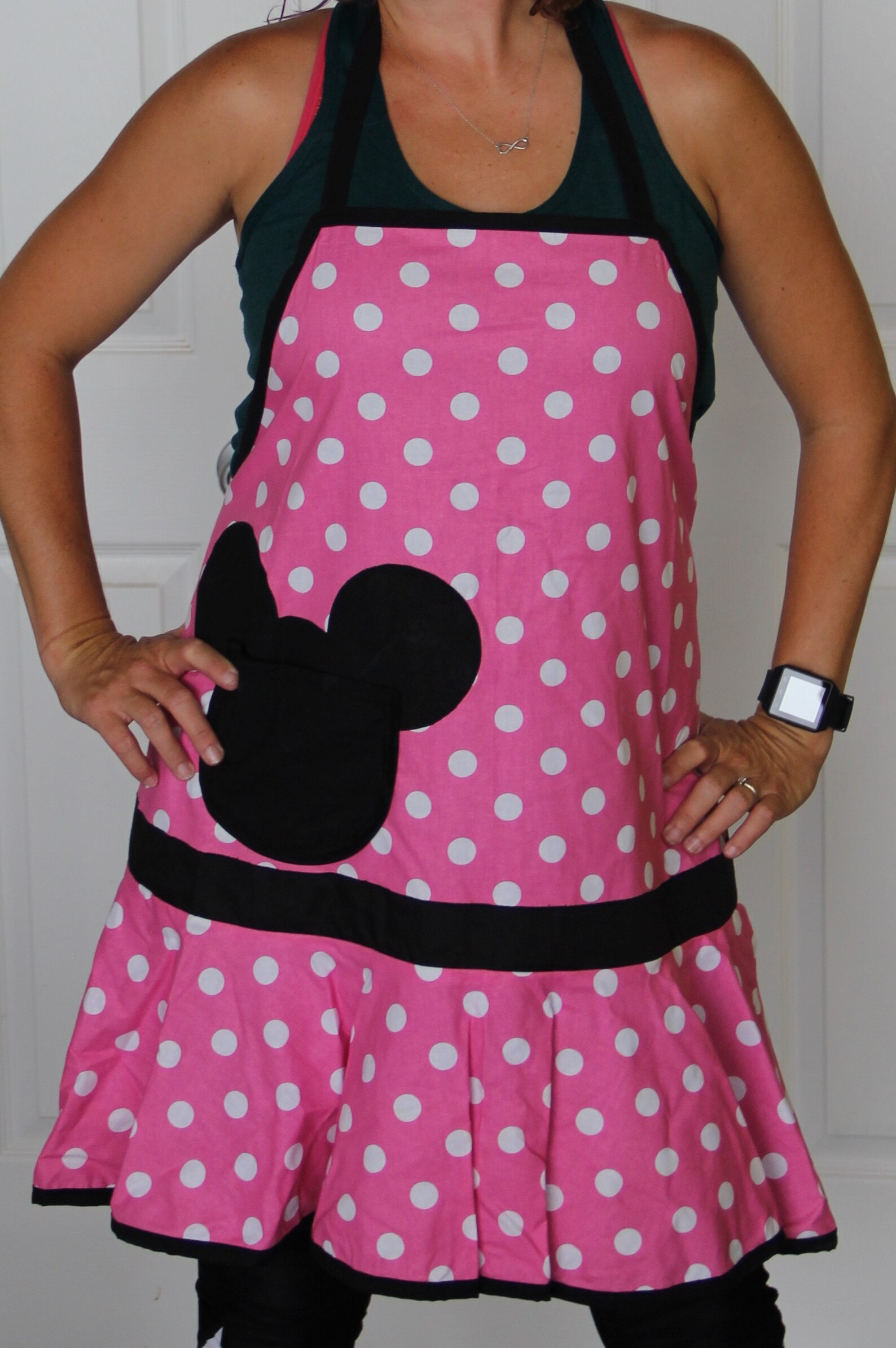 Minnie Mouse Inspired Apron Etsy