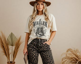 Morgan Wallen Shirt Country Concert Tour Merchandise Premium Cotton Ringspun Tee Casual Tennessee Design Music Festival Singer Live