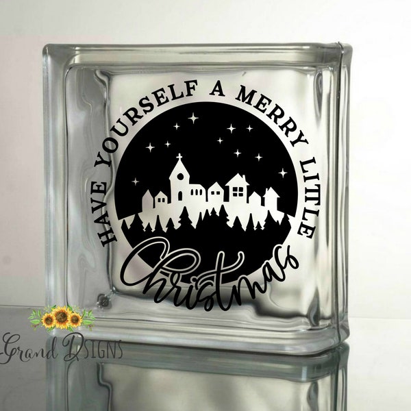 Glass Block Decals Etsy