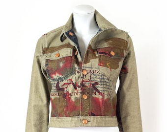 Jean Paul GAULTIER Reversible Jacket, With Chinese Calligraphy 