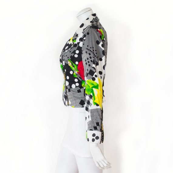 VERSUS Versace jacket with geometric patterns and… - image 2