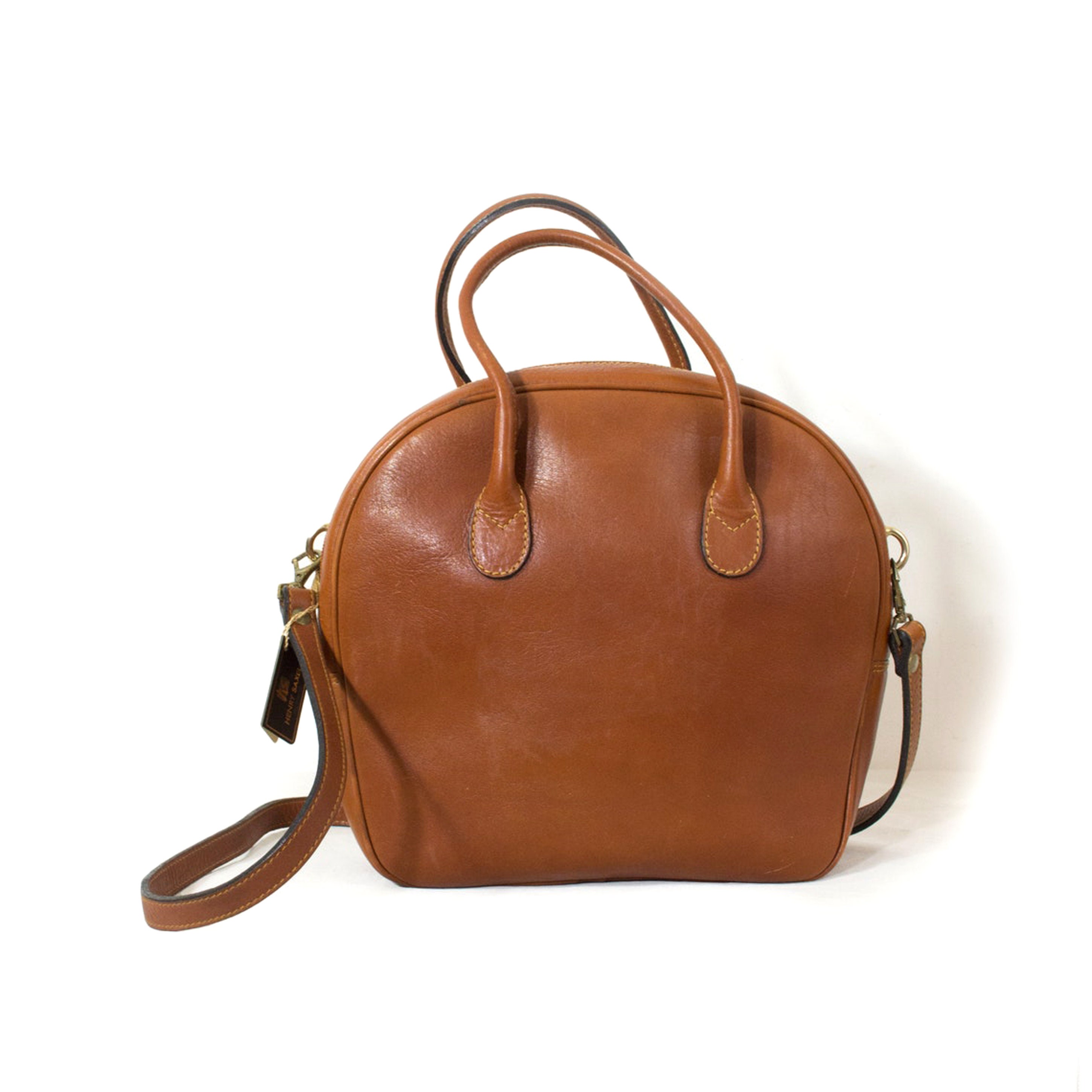 Dark brown top handle handbag | Cuadra