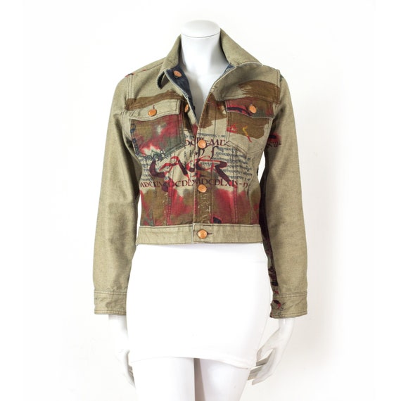 Jean Paul Gaultier reversible leather jk