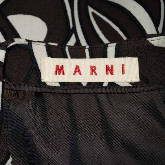 MARNI structured jacket with short pointed sleeve… - image 8