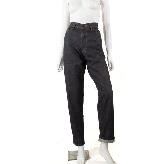 Jeans Jean Paul GAULTIER Junior black denim high w
