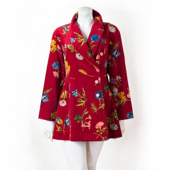 red velvet frock