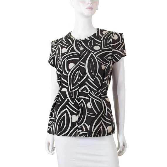 MARNI structured jacket with short pointed sleeve… - image 1