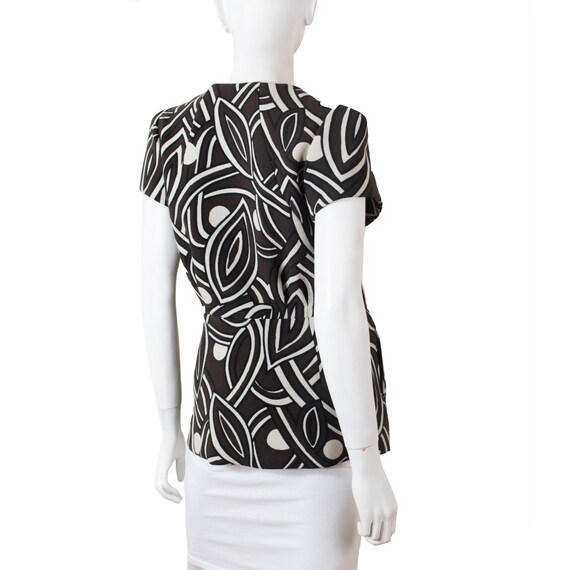 MARNI structured jacket with short pointed sleeve… - image 6