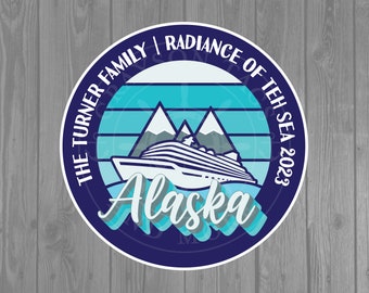 Generic Alaska Cruise Magnet