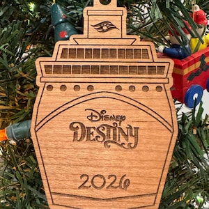 Disney Cruise Ship Ornament, FE, Ornament Exchange or Car Charm Cherry
