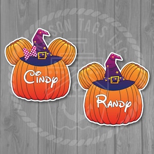 Imán para la puerta del camarote con forma de bruja de Halloween