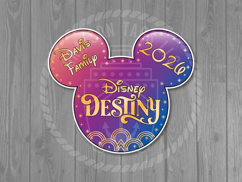 Disney Destiny Cruise Custom Magnet Set - Customizable Magnetic Door Decor XLarge Only