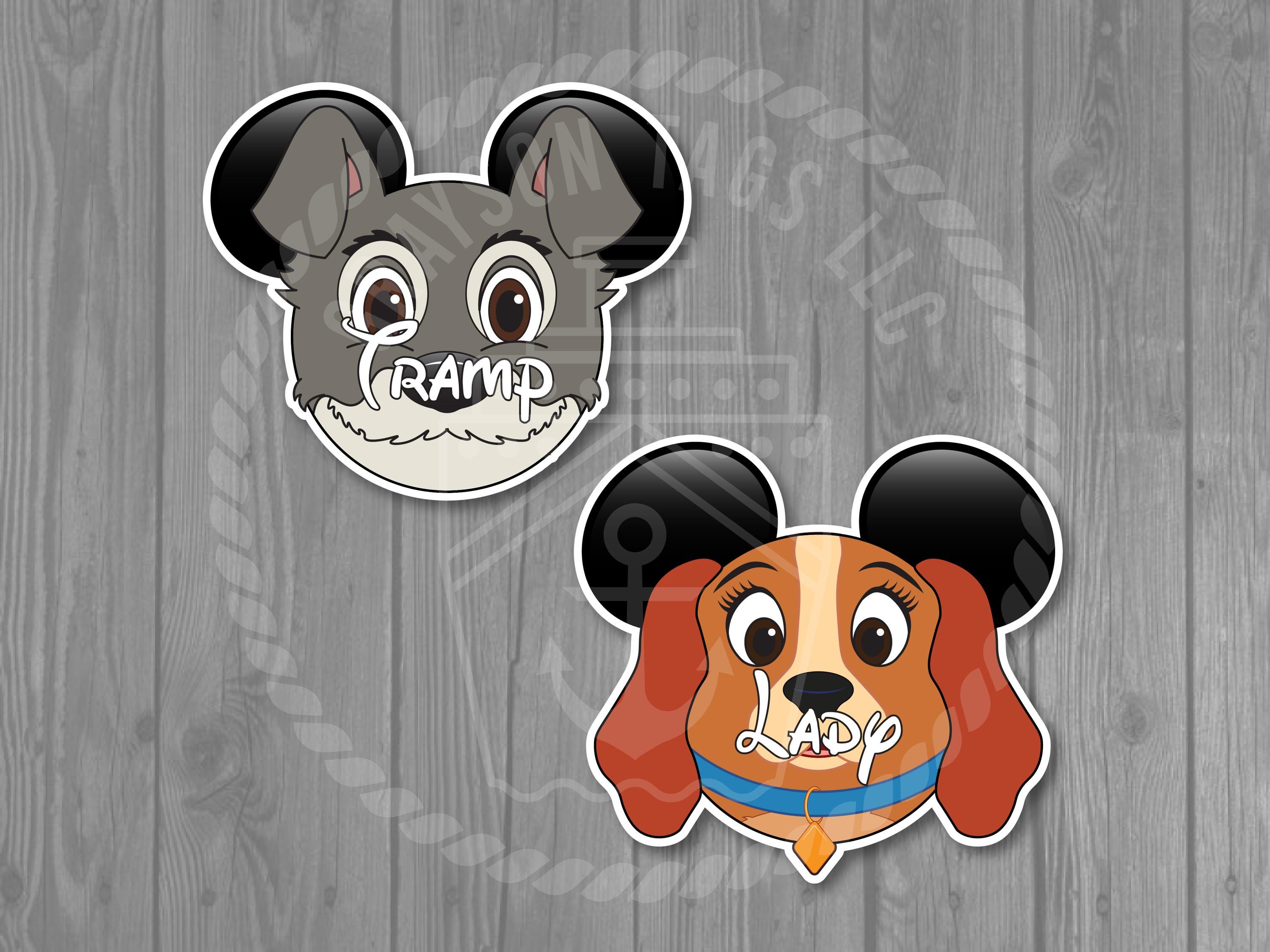 Disney Cruise Door Magnet - Lady from Lady and the Tramp Inspired Magnets - Lady / Tramp