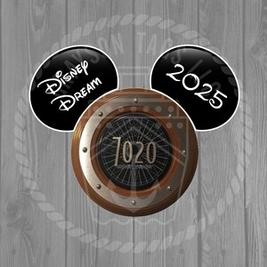 Mickey Ears Magnets for Disney Cruise Doors for Disney Fantasy, Dream, Wonder and Magic