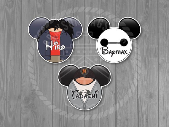 Disney Cruise Door Magnet - Big Hero 6 - Baymax | Hero | Tadashi