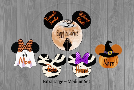Disney Cruise Door Magnets Halloween Magnet Set Etsy