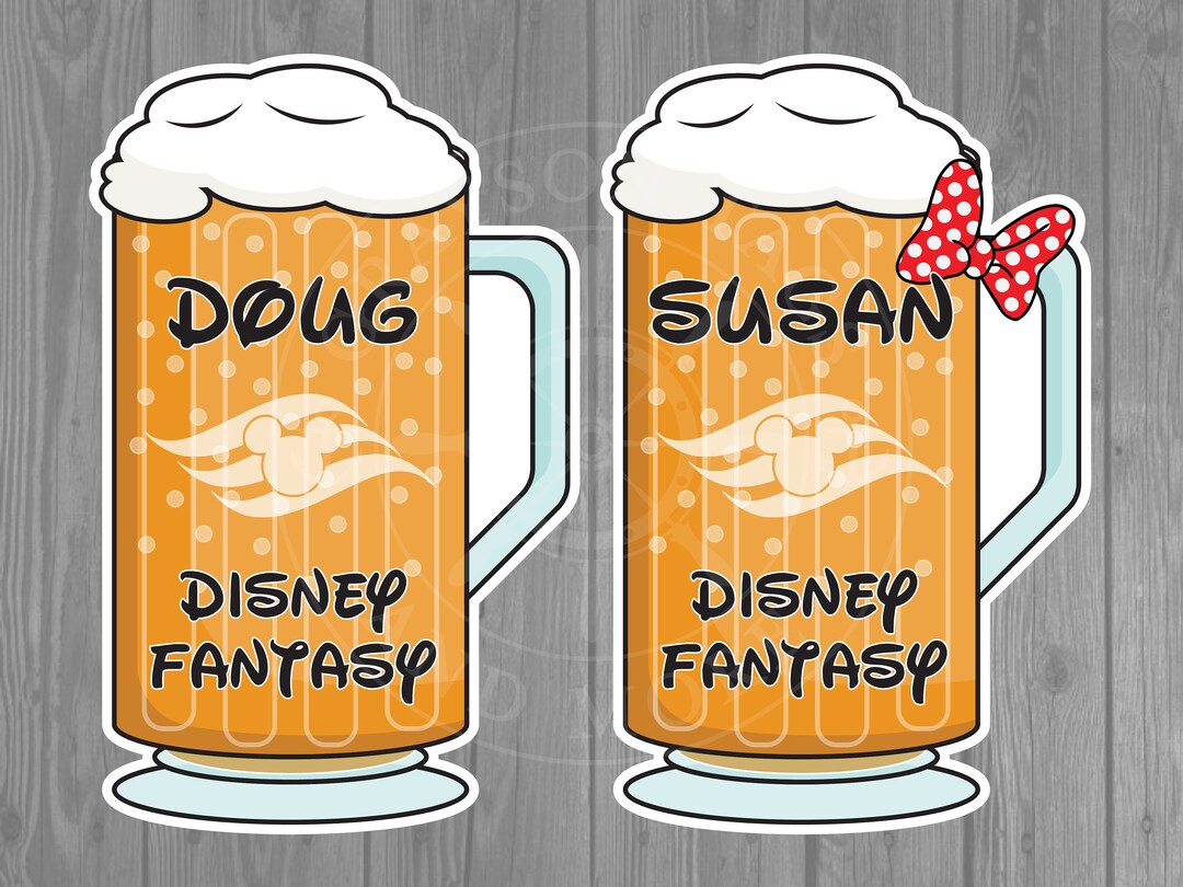 Disney Cruise Beer Mug Cruise Door Etsy