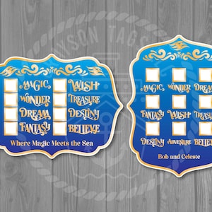Ship Counter Customizable Disney Cruise Dry Erase Door Magnet - Previous Cruise Counter Decor or Checklist. Dry erase marker optional Royal