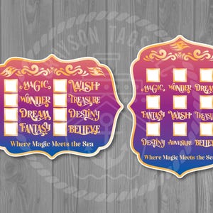 Ship Counter Customizable Disney Cruise Dry Erase Door Magnet - Previous Cruise Counter Decor or Checklist. Dry erase marker optional Destiny