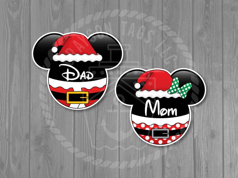 Very Merrytime Christmas Ship Front and Santa/Elves/Reindeer/Snowman Magnet Set image 2