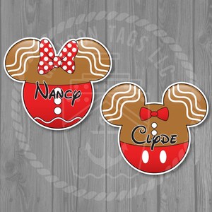 Very Merrytime Christmas Ship Front and Santa/Elves/Reindeer/Snowman Magnet Set image 6