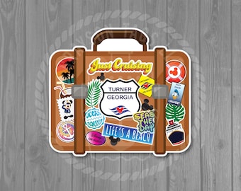 Disney Cruise Door Suitcase Magnet (2 Versions Available)