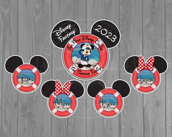 Disney Cruise Door Magnet - Life Preserver Magnet