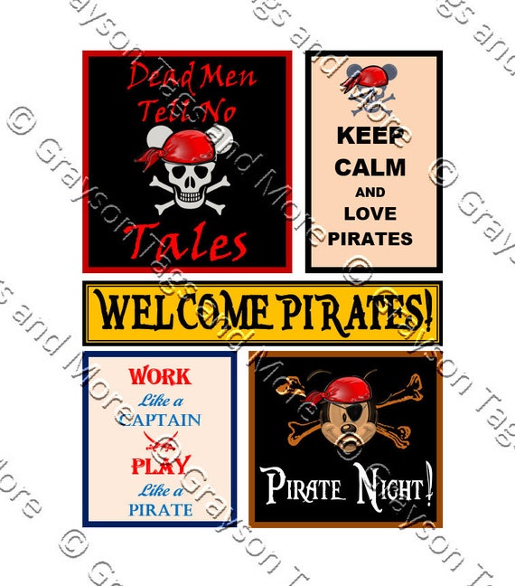 3 TYPES ACRYLIC//LAMINATE//WOODEN JAKE PIRATE PERSONALISED DOOR PLAQUE