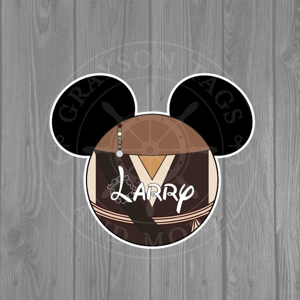 Disney Cruise Door Magnet - Jack Sparrow Inspired Magnet